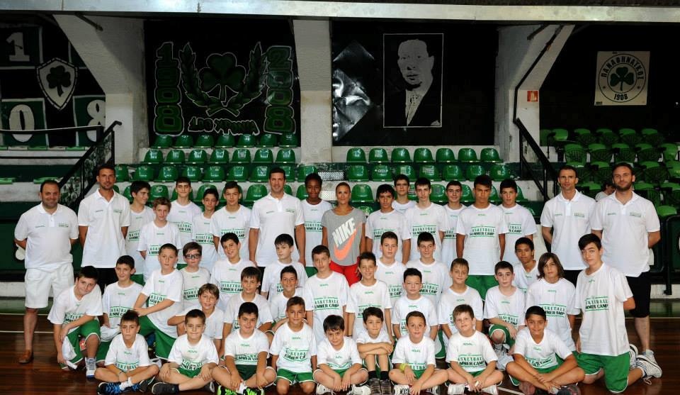 Παναθηναϊκός: Η Κωστάκη στο Basketball Summer Camp (photos)