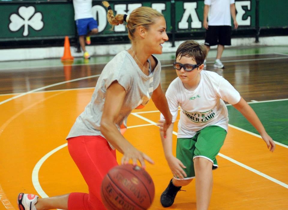 Παναθηναϊκός: Η Κωστάκη στο Basketball Summer Camp (photos)
