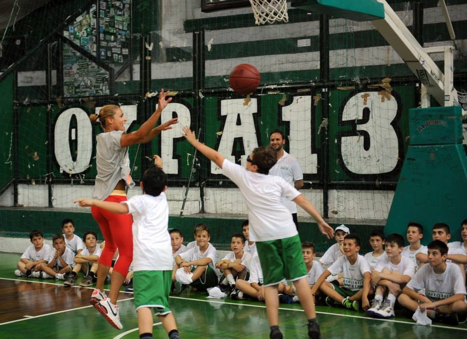 Παναθηναϊκός: Η Κωστάκη στο Basketball Summer Camp (photos)