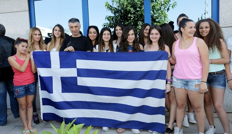 Εθνική Ελλάδας: Η υποδοχή στους… ήρωες (photos)