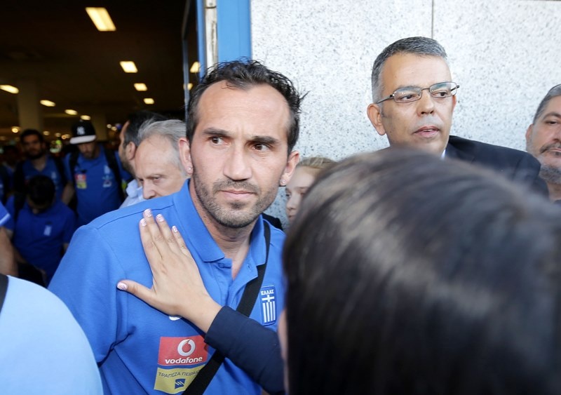 Εθνική Ελλάδας: Η υποδοχή στους… ήρωες (photos)
