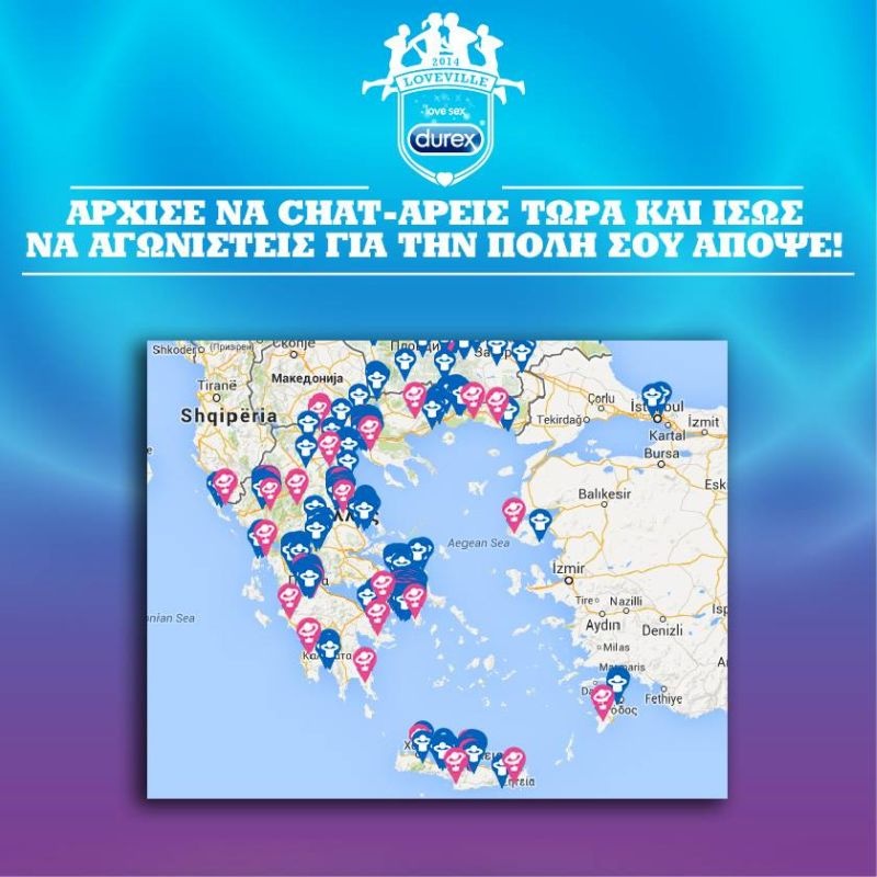 Durex Loveville - Τελικά δεν είναι μύθος: «Οι Έλληνες είναι οι καλύτεροι εραστές!»
