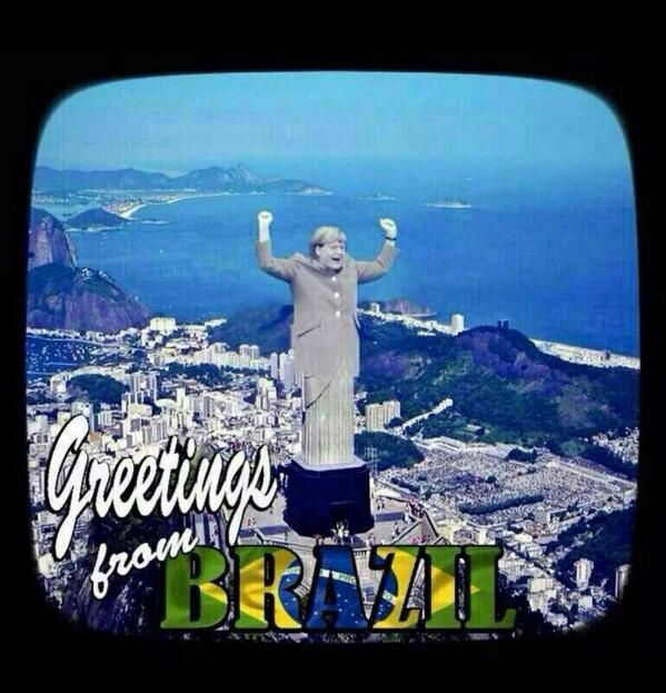 Παγκόσμιο Κύπελλο Ποδοσφαίρου 2014 - Ημιτελικοί: Έκλαψε… και ο Χριστός! (photos)