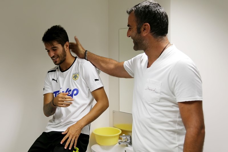 ΑΕΚ: Εξετάσεις με Δέλλα (photos)