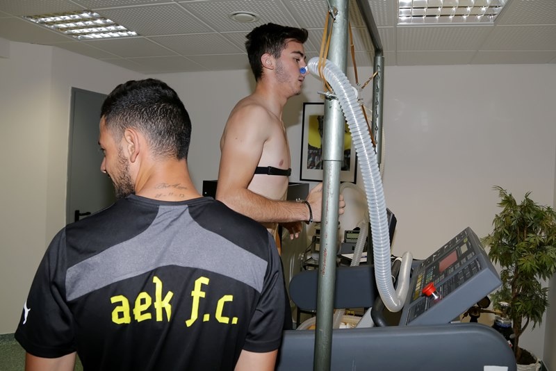 ΑΕΚ: Εξετάσεις με Δέλλα (photos)