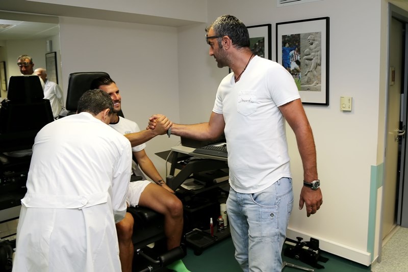 ΑΕΚ: Εξετάσεις με Δέλλα (photos)