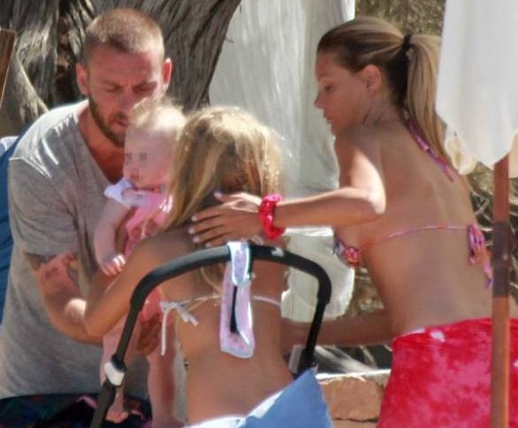 Ρόμα: Με πρώην και νυν διακοπές ο Ντε Ρόσι (photos)