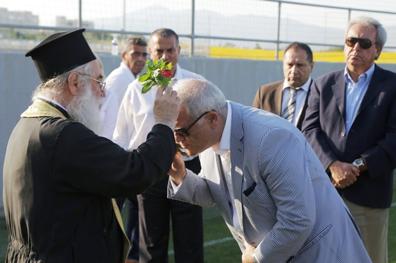 ΑΕΚ: Με Μελισσανίδη ο αγιασμός (photos)