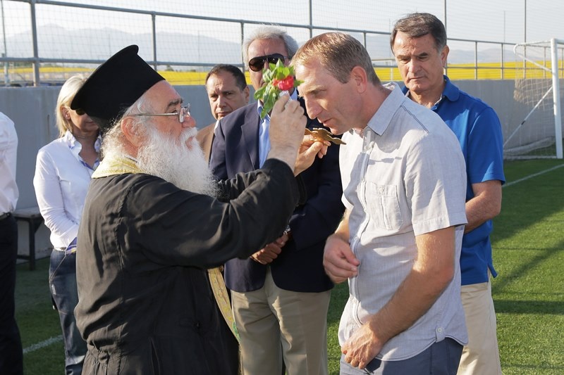 ΑΕΚ: Με Μελισσανίδη ο αγιασμός (photos)