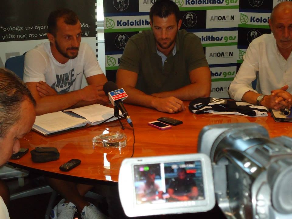 Απόλλωνας Πάτρας: Υπέγραψε ο Σκορδίλης (photos)