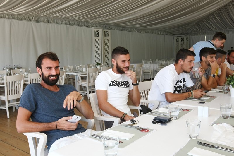 Παναθηναϊκός: Το γεύμα στη Βούλα (photos)