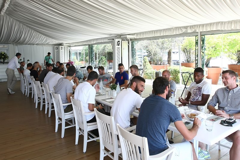 Παναθηναϊκός: Το γεύμα στη Βούλα (photos)