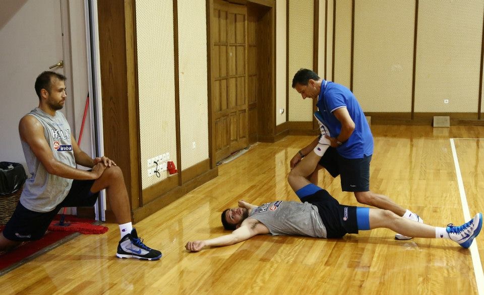 Εθνική Ανδρών: Τα βάρη των διεθνών (video+photos)