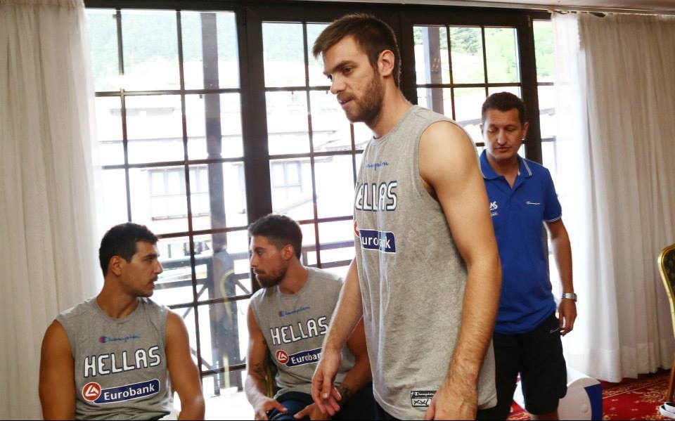 Εθνική Ανδρών: Τα βάρη των διεθνών (video+photos)