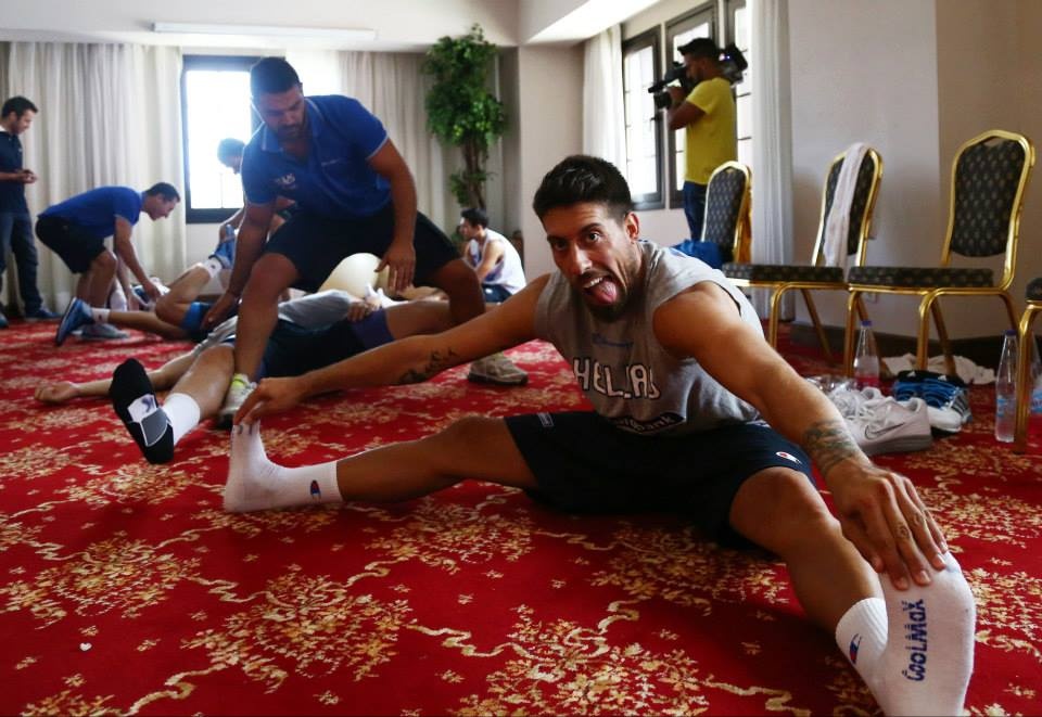 Εθνική Ανδρών: Τα βάρη των διεθνών (video+photos)