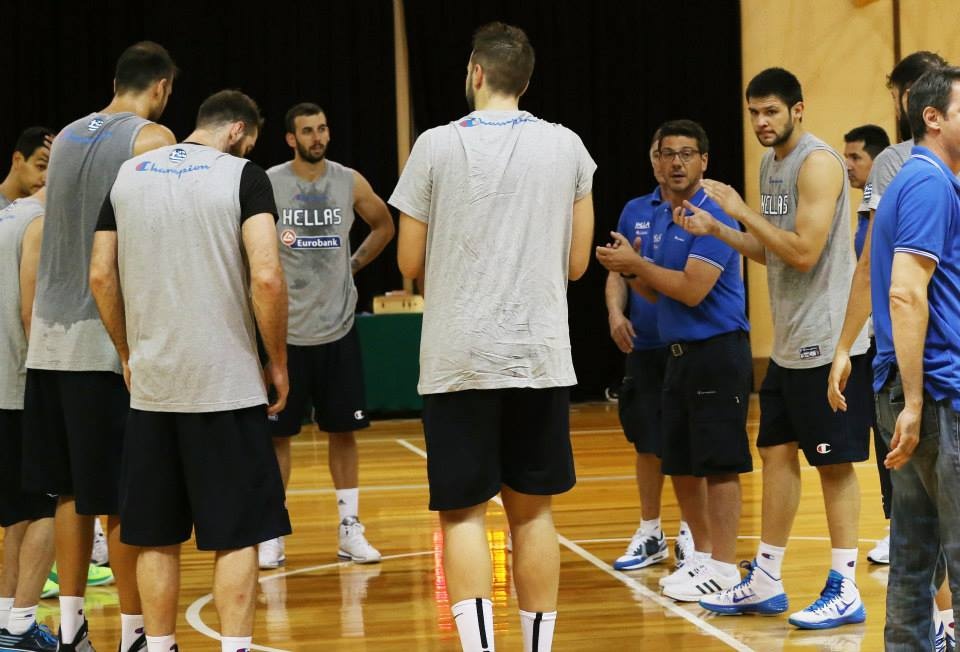 Εθνική Ανδρών: Το πριν και το μετά της προπόνησης (photos)