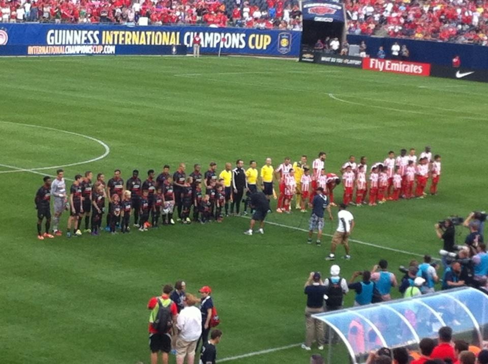 Ολυμπιακός: Παρών και ο Λοτζέσκι (photos)