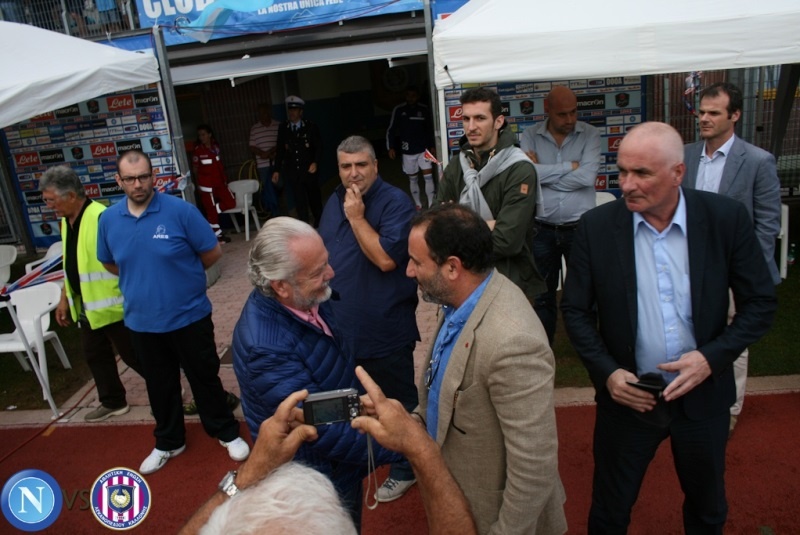 ΑΕΛ Καλλονή: Το… τετ α τετ Μιχαλάκη, Ντε Λαουρέντις (photos+video)
