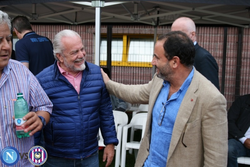 ΑΕΛ Καλλονή: Το… τετ α τετ Μιχαλάκη, Ντε Λαουρέντις (photos+video)
