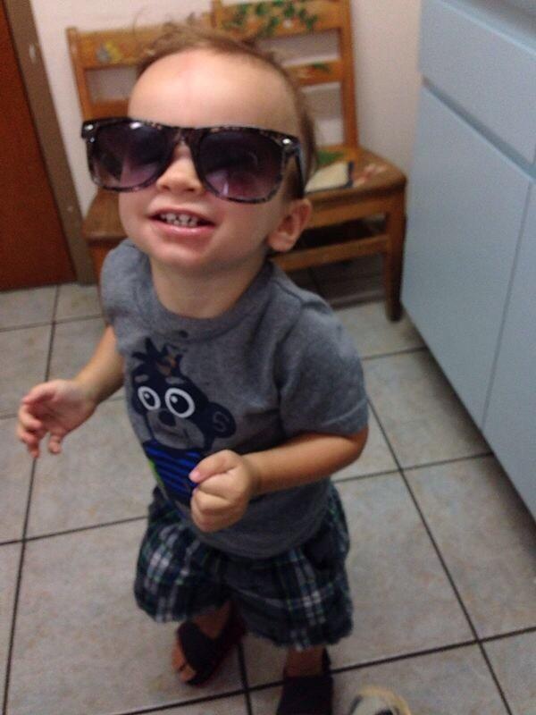 Νικ Καλάθης: Στυλάτος ο μικρός γιος του (photo)