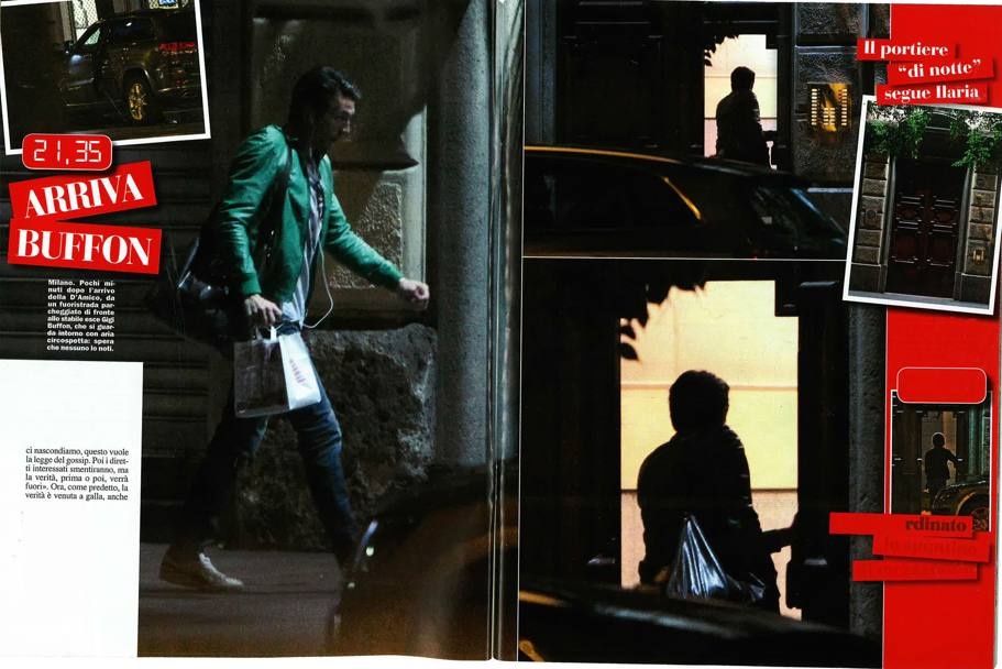Τζιανλουίτζι Μπουφόν: Παθιασμένα φιλιά με την Ιλάρια στην Ελλάδα (photos)