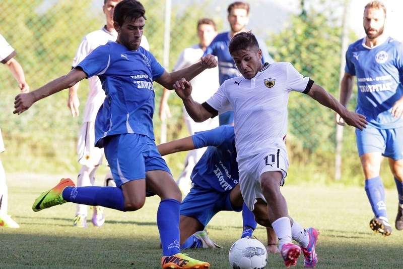 Διπρόσωπη η ΑΕΚ, 5-0 την ΑΕ Διμηνίου (photos)