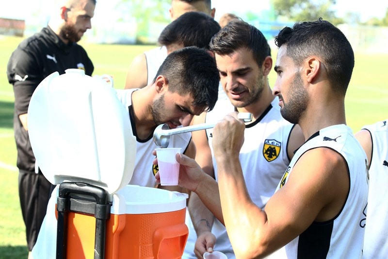 ΑΕΚ: Χαλάρωμα και παρατηρήσεις Δέλλα (photos)