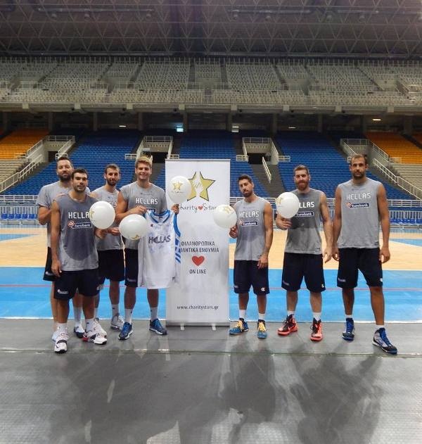 Mundobasket 2014: Αστέρια και στη φιλανθρωπία (photos)