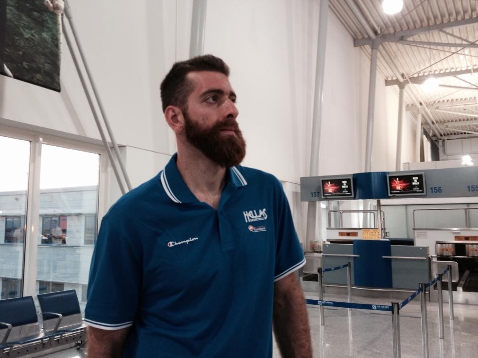 Μουντομπάσκετ 2014: Η αναχώρηση της Ελλάδας για Κάουνας (photos)