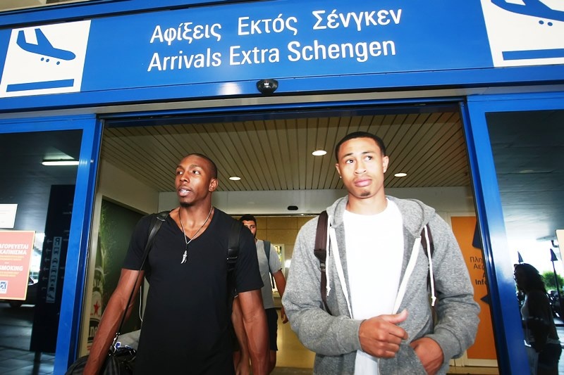 Παναθηναϊκός: Η άφιξη των Αμερικανών (photos)