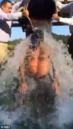 Μέσι και Μπέκαμ στο Ice Bucket (photos+videos)