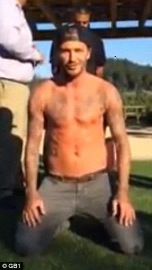 Μέσι και Μπέκαμ στο Ice Bucket (photos+videos)