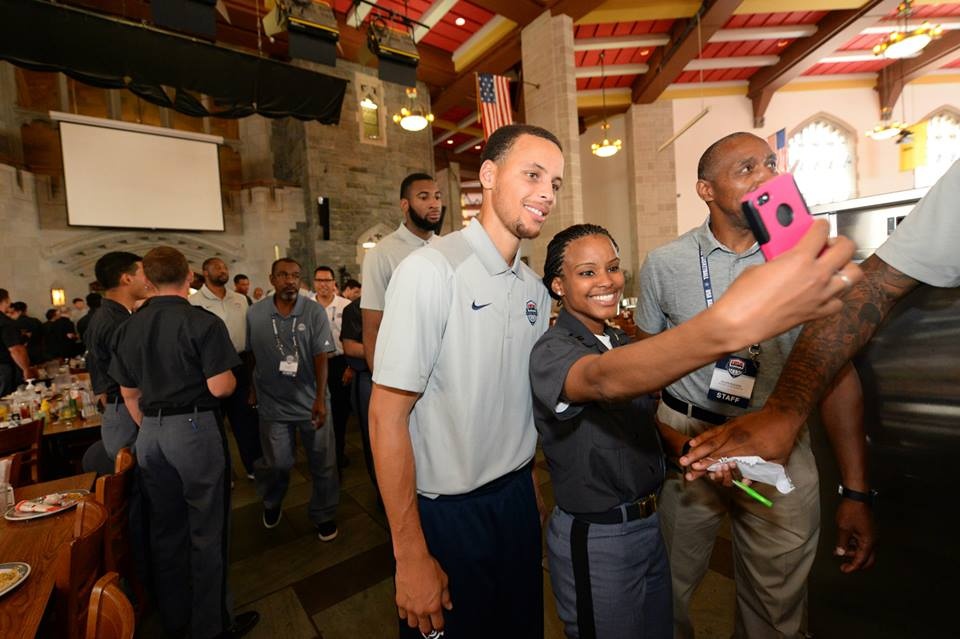 Μουντομπάσκετ 2014: Επίσκεψη στη Στρατιωτική Ακαδημία οι ΗΠΑ (photos)