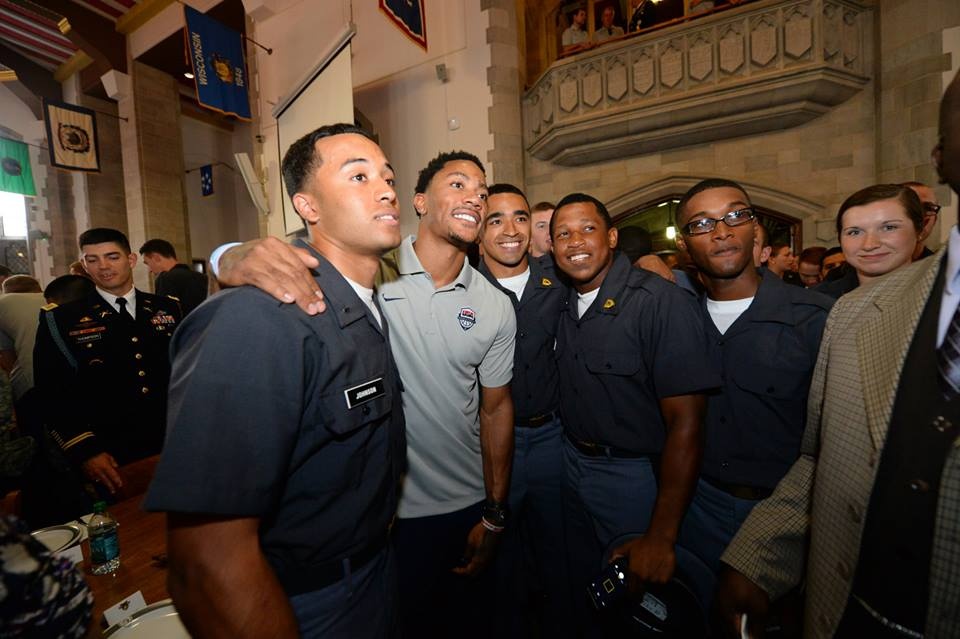 Μουντομπάσκετ 2014: Επίσκεψη στη Στρατιωτική Ακαδημία οι ΗΠΑ (photos)