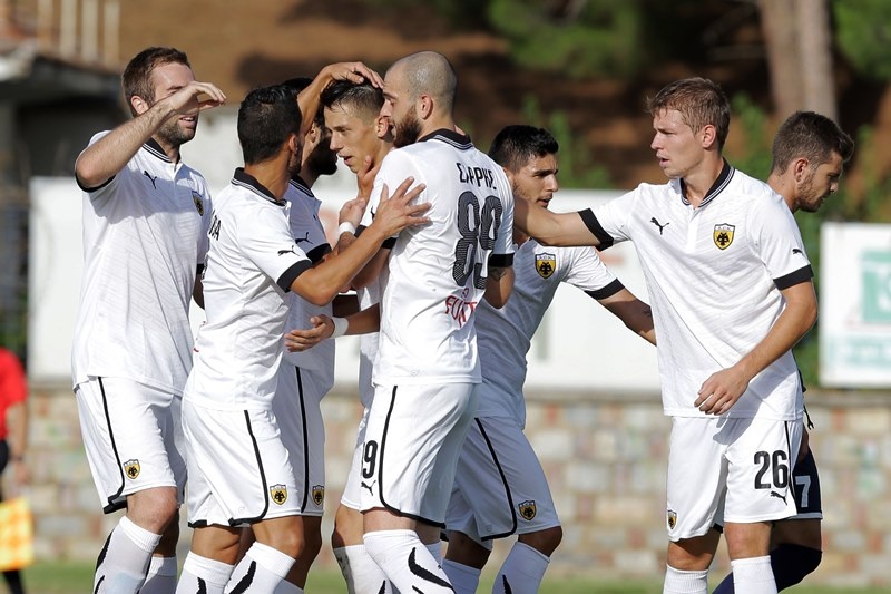 Σε χαλαρούς ρυθμούς η ΑΕΚ, 4-0 τον Ρήγα Φεραίο (photos)