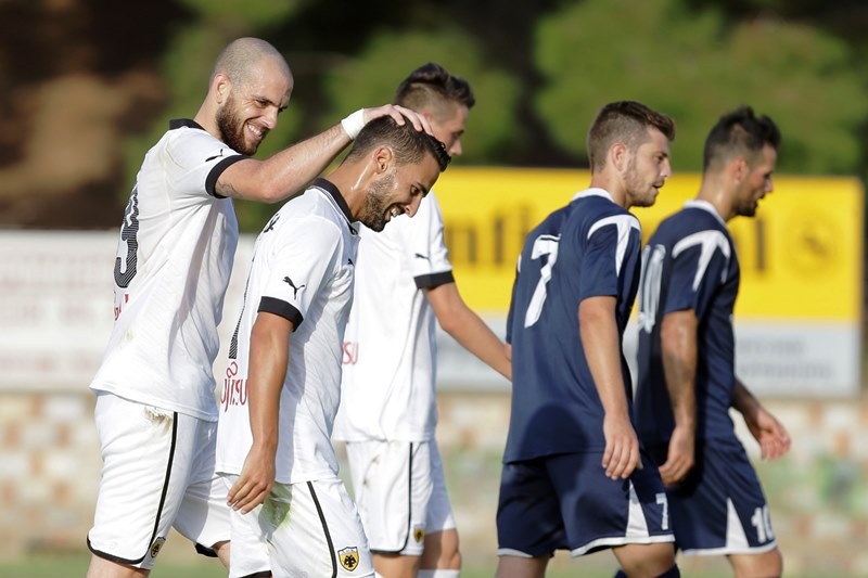 Σε χαλαρούς ρυθμούς η ΑΕΚ, 4-0 τον Ρήγα Φεραίο (photos)