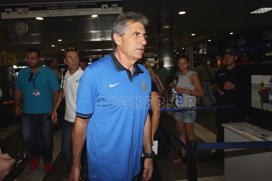 ΠΑΟΚ: Αναχώρησε για Κισινάου (photos)