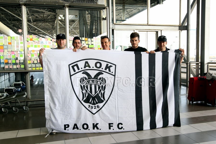ΠΑΟΚ: Αναχώρησε για Κισινάου (photos)