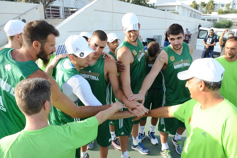 Παναθηναϊκός: Η πρώτη προπόνηση (photos+videos)