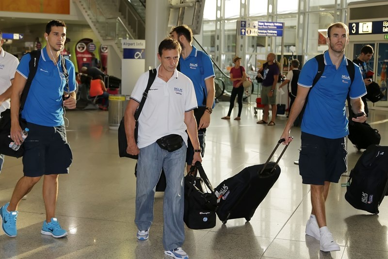 Mundobasket 2014: «Πέταξε» για Τουρκία η Εθνική (photos)