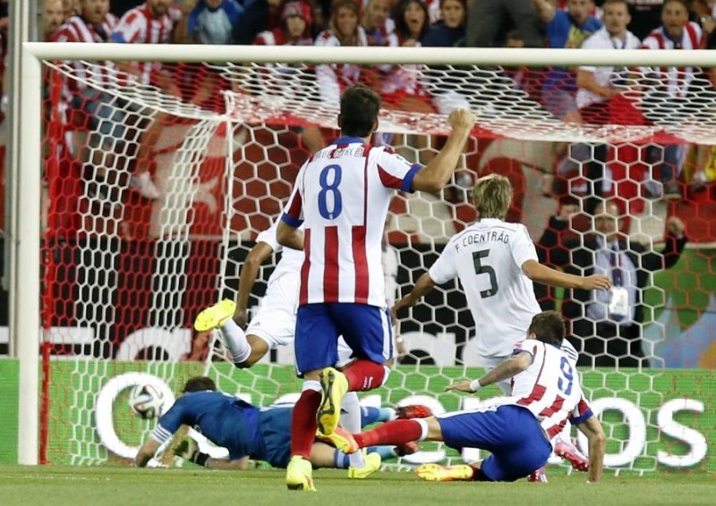 Ατλέτικο Μαδρίτης – Ρεάλ Μαδρίτης 1-0: Στα… ροχιμπλάνκο ο πρώτος τίτλος (photos+video)