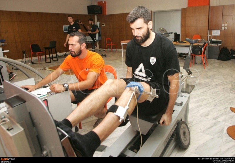 ΠΑΟΚ: Οι εργομετρικές εξετάσεις (photos)