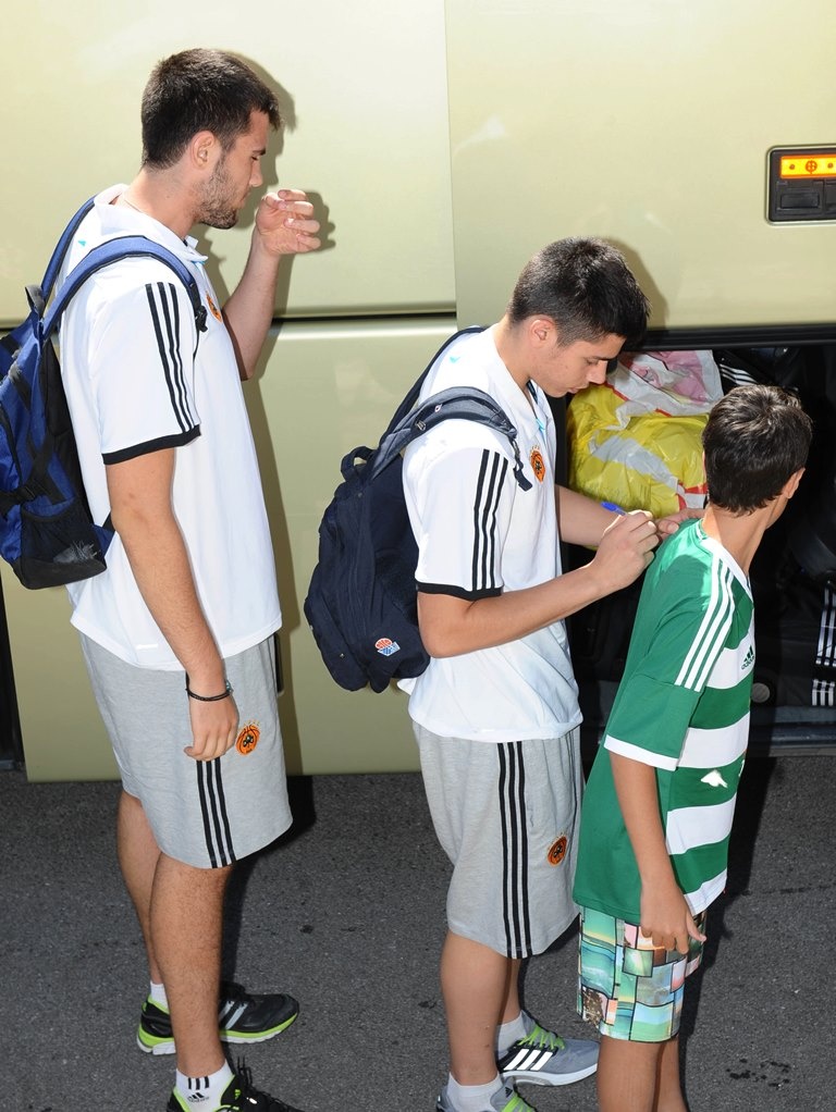 Παναθηναϊκός: Υποδοχή στο Καρπενήσι (photos)