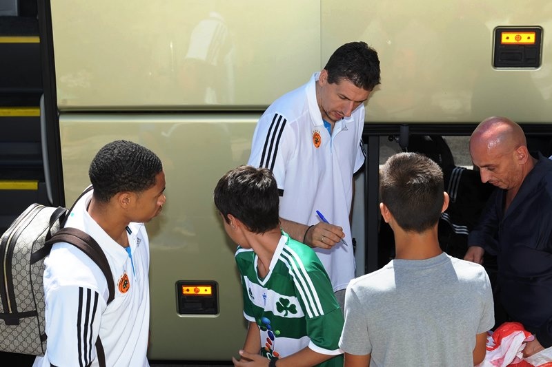 Παναθηναϊκός: Υποδοχή στο Καρπενήσι (photos)