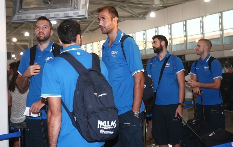 Μουντομπάσκετ 2014: Η αναχώρηση της Ελλάδας (photos)