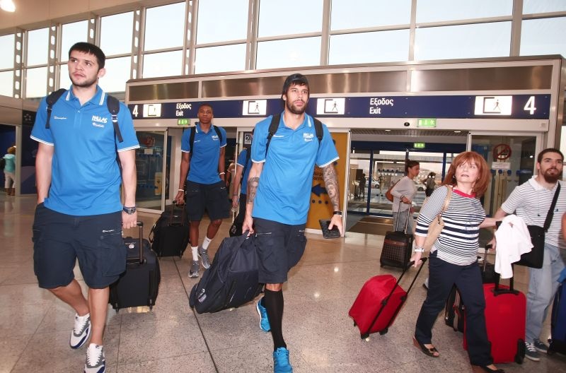 Μουντομπάσκετ 2014: Η αναχώρηση της Ελλάδας (photos)