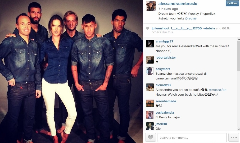 Μπαρτσελόνα: Η... dream team της Αμπρόσιο (photos)