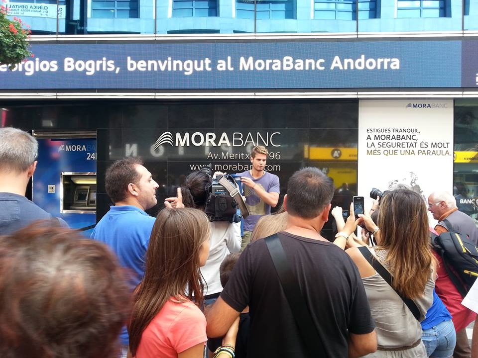 Ανδόρα: Η παρουσίαση του Μπόγρη (photos+video)