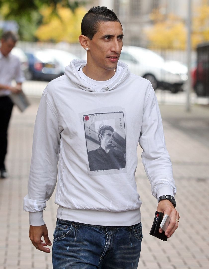 Η πρώτη βόλτα του Ντι Μαρία στο Μάντσεστερ (photos)