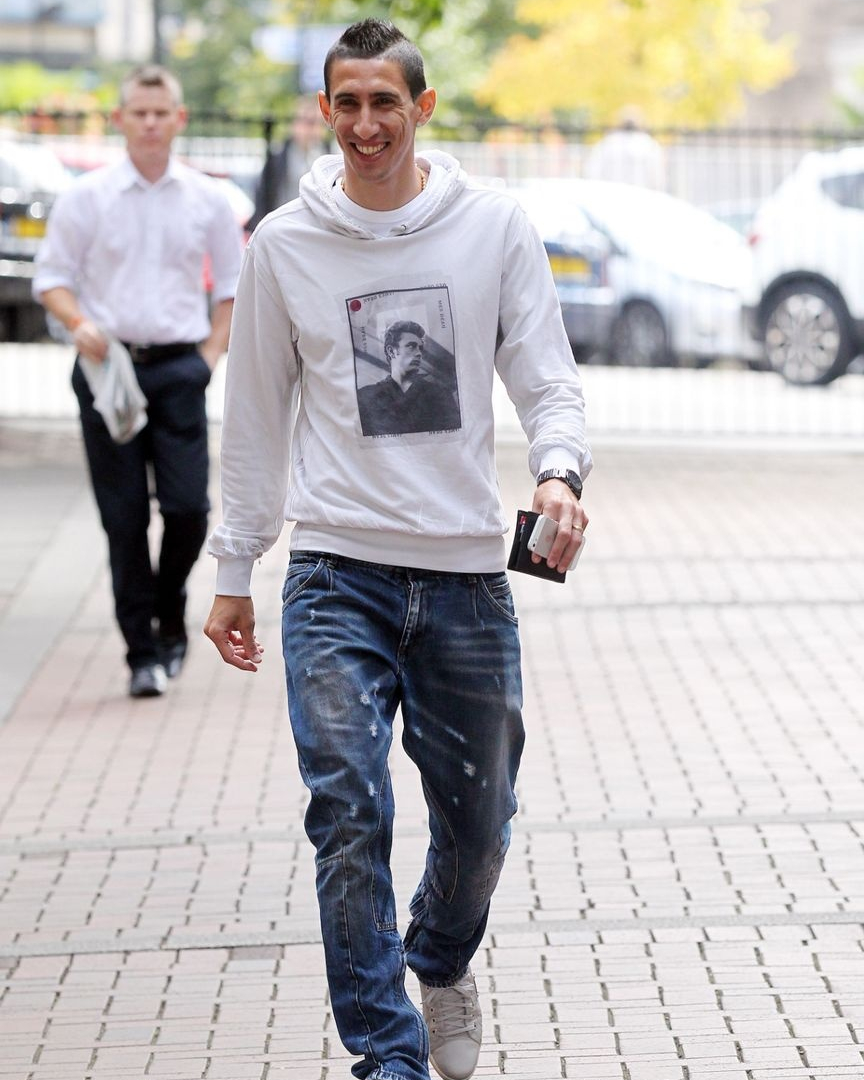 Η πρώτη βόλτα του Ντι Μαρία στο Μάντσεστερ (photos)